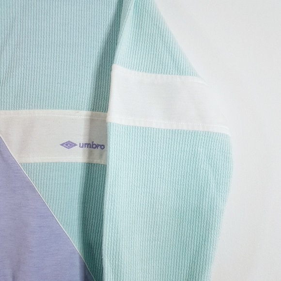 Vintage Umbro Womens Pastel Blue Purple Jacket - size Small - Picture 3 of 4